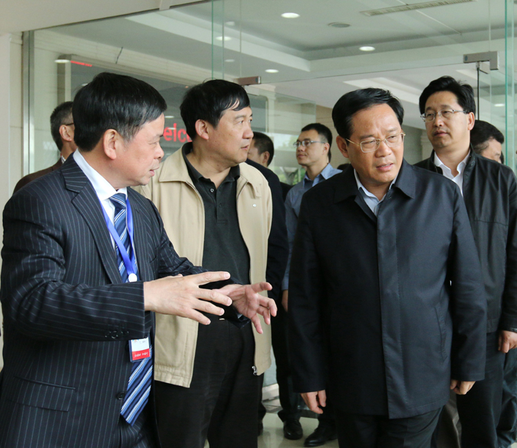 浙江省省长李强视察华体官方网页版